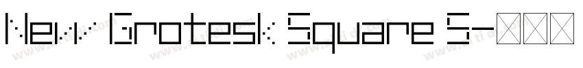 New Grotesk Square S字体转换 New Grotesk Square S字体转换